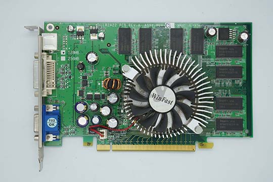 丽台Winfast PX6600 TD 128MB显示卡（nVIDIA GeForce 6600芯片）